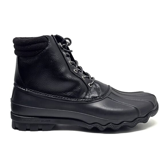 Sperry Top-Sider Seasonal Avenue Duck Rain Boot Black Men\'s Size 12 main image 6